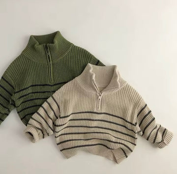 Half zip jumper