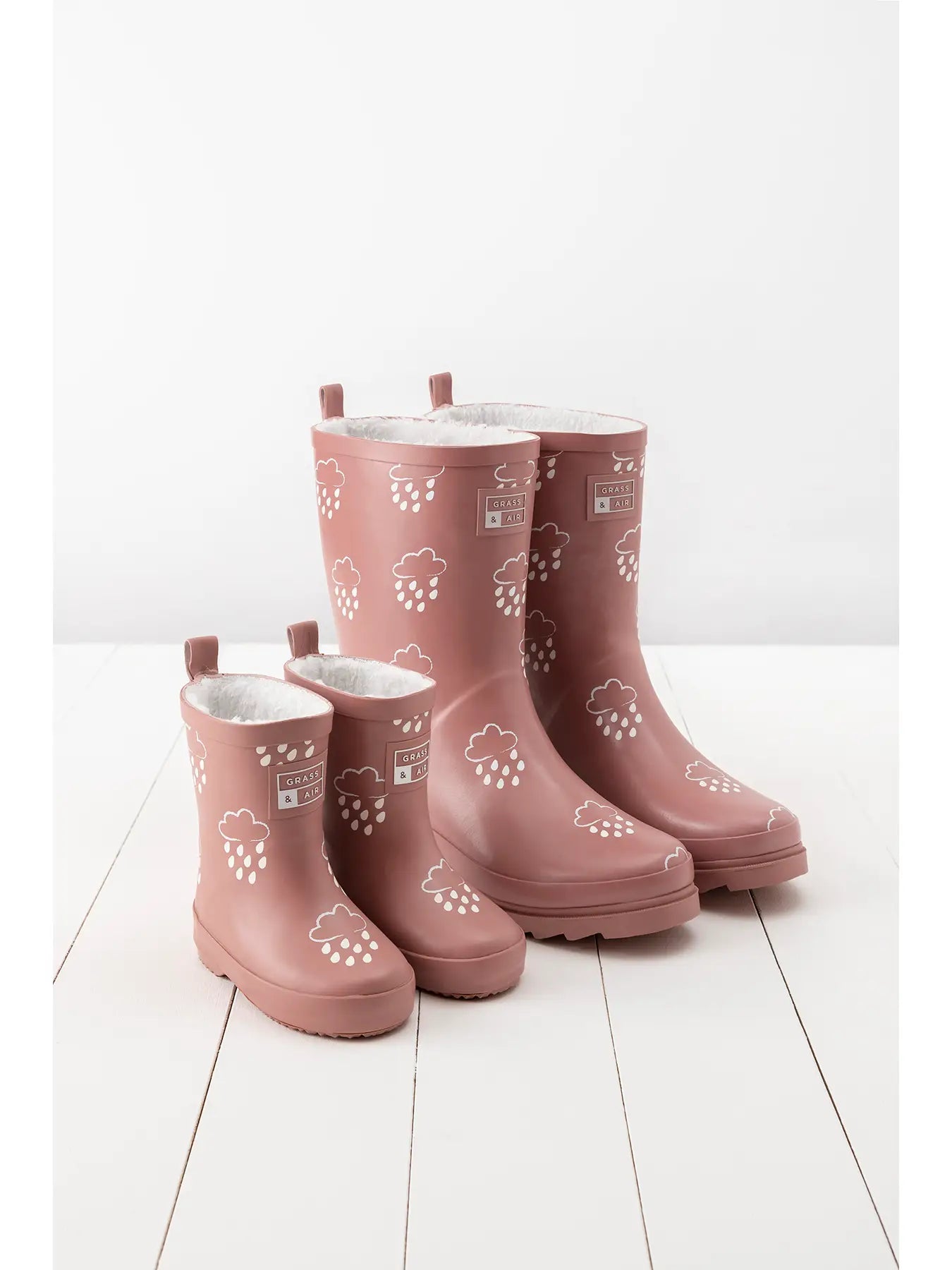 Grass Air Adults Wellies Rose (PREORDER)