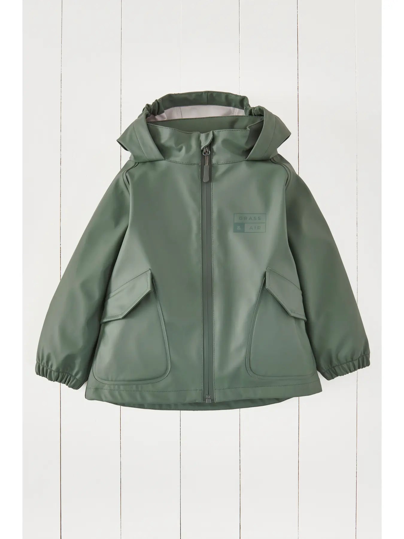 Grass & Air - Khaki - Waterproof Rain Jacket