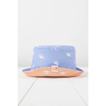 Grass & Air - Reversible Bucket Hat - Peach and Lavender