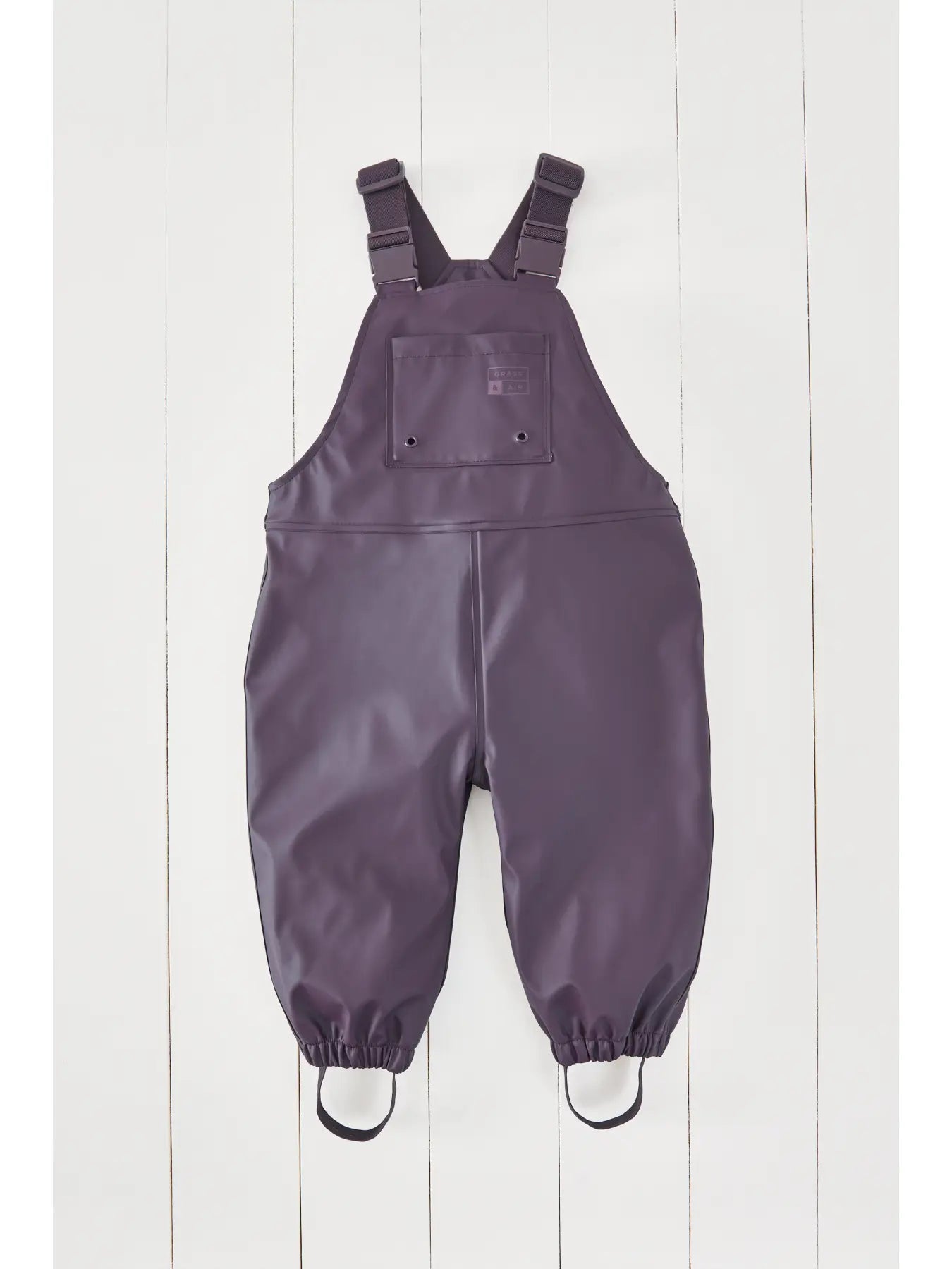 Grass & Air - Amethyst Purple - Waterproof Rain Dungarees