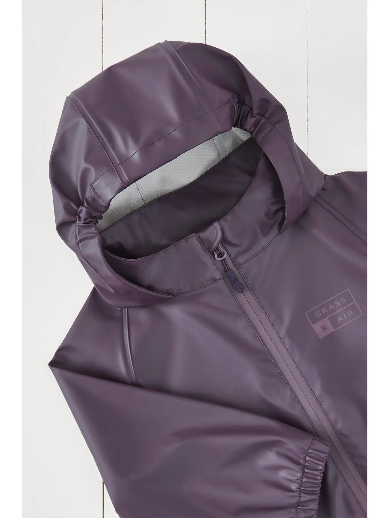 Grass & Air - Amethyst Purple - Waterproof Rain Jacket