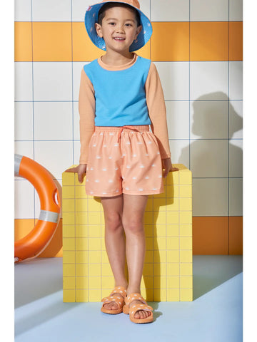 Grass & Air - Swim Short - Peach