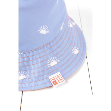 Grass & Air - Reversible Bucket Hat - Peach and Lavender