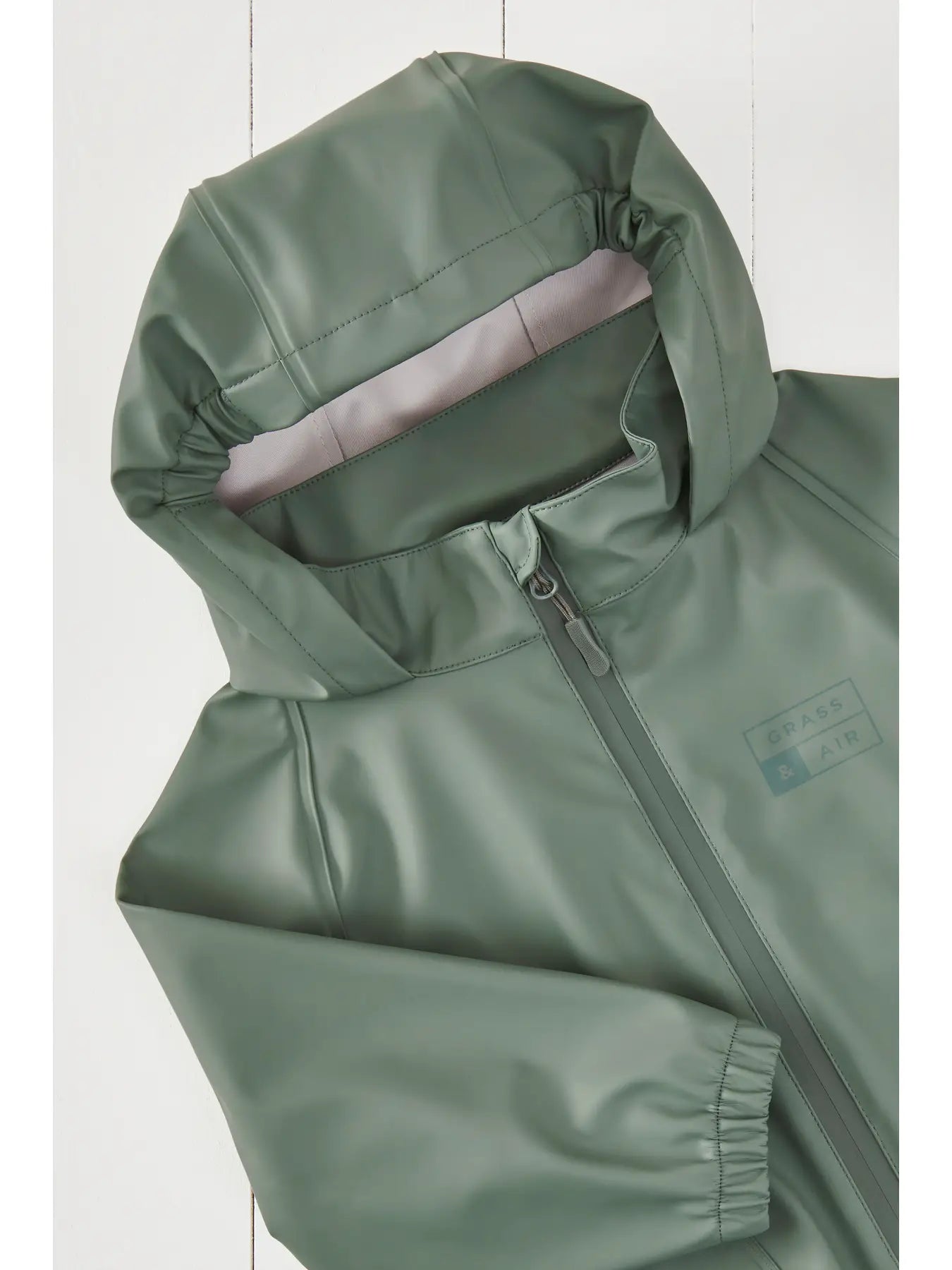 Grass & Air - Khaki - Waterproof Rain Jacket