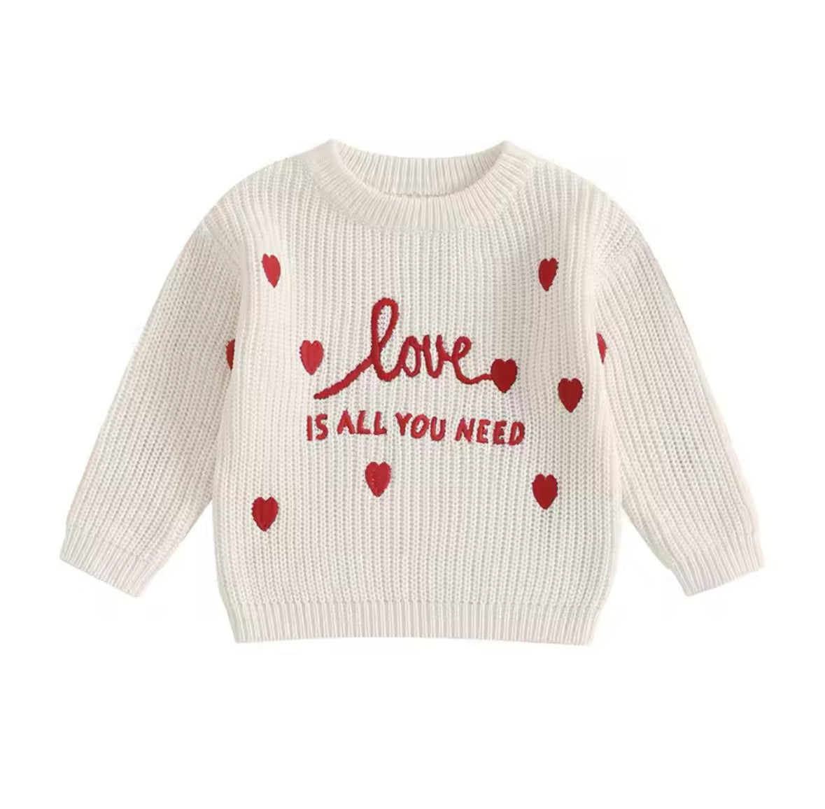 All you need is love  - Knitted Jumper