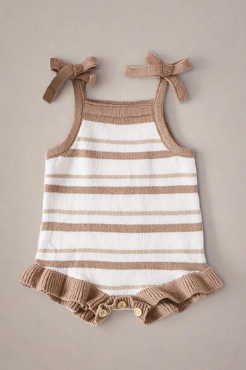 Neutral Frilly Romper