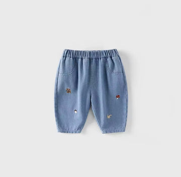 Relaxed Fit - Embroidered Trousers