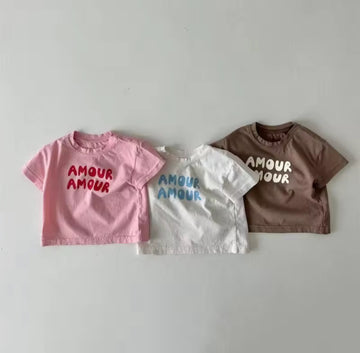 T-Shirt Amour - 3 colours
