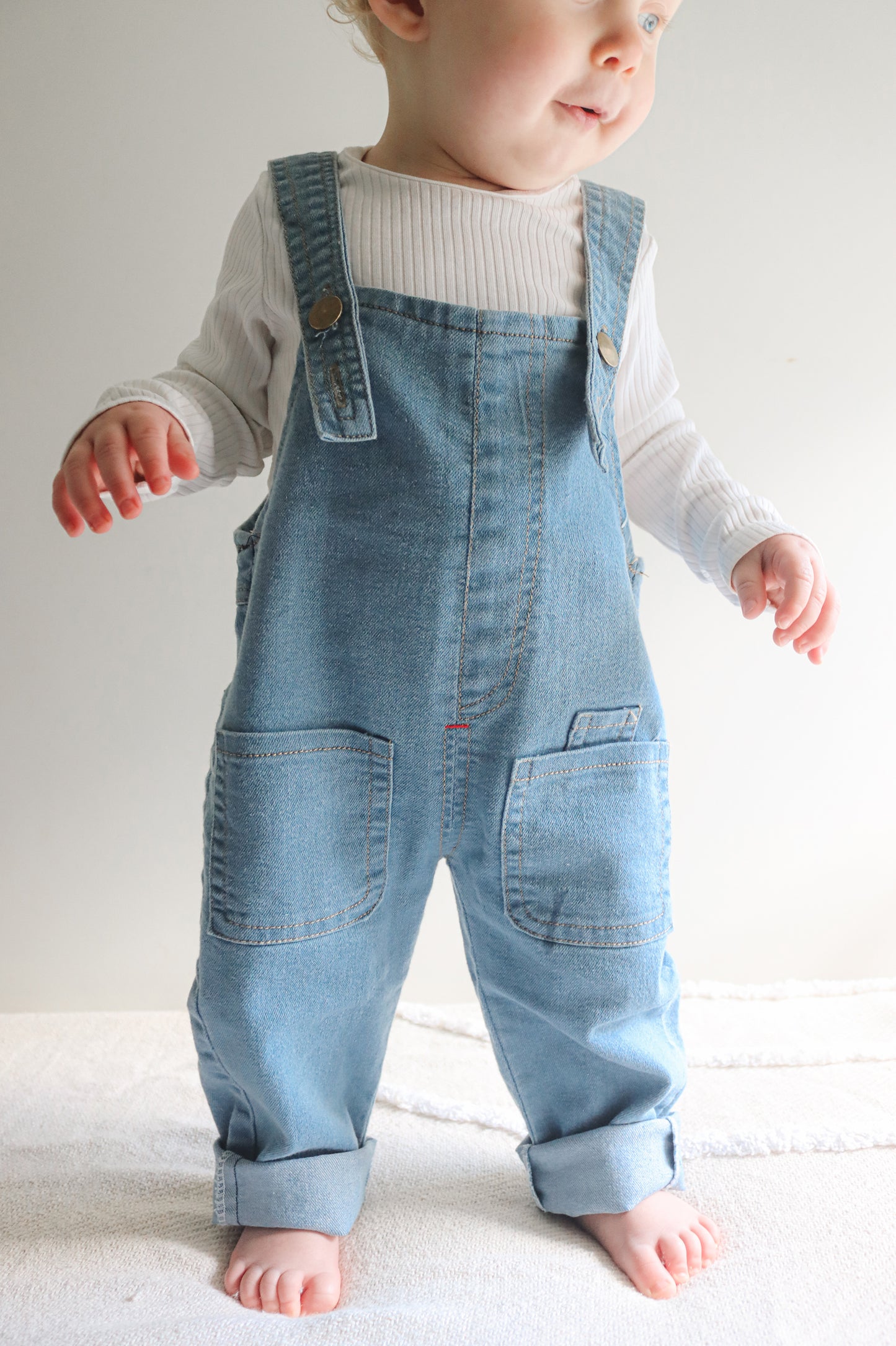 Denim dungaree - Unisex