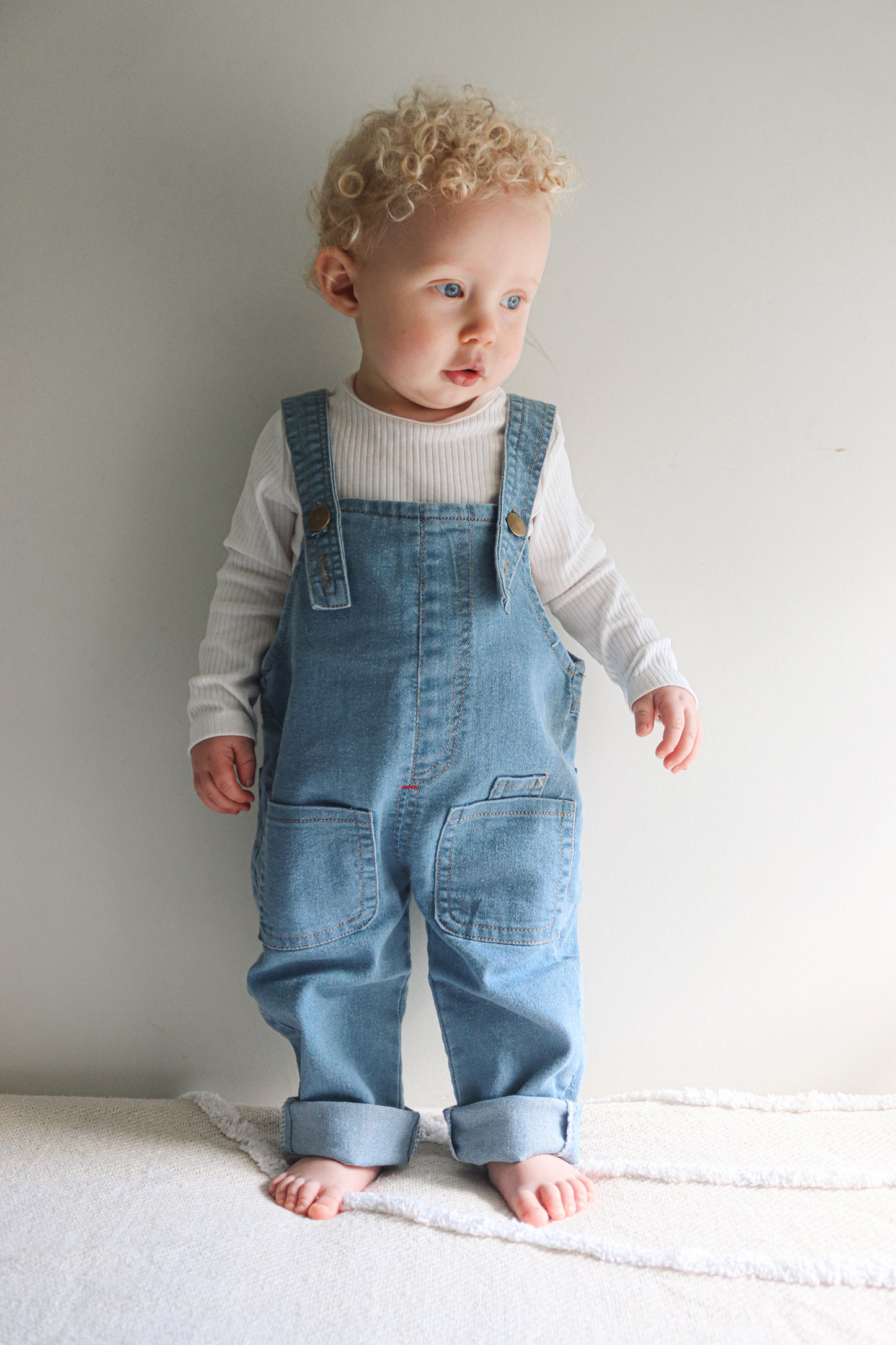 Denim dungaree - Unisex