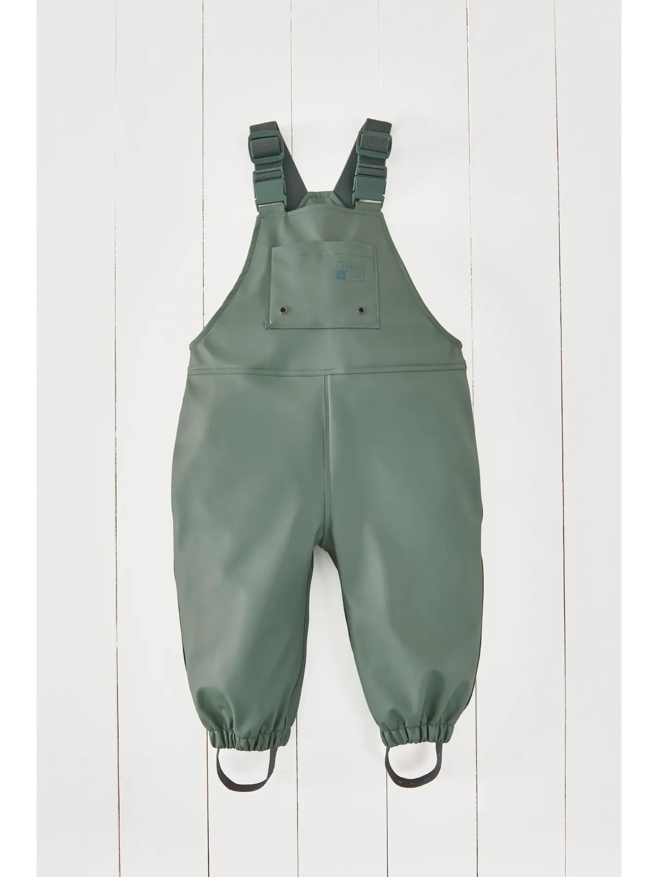 Grass & Air - Khaki - Waterproof Rain Dungarees